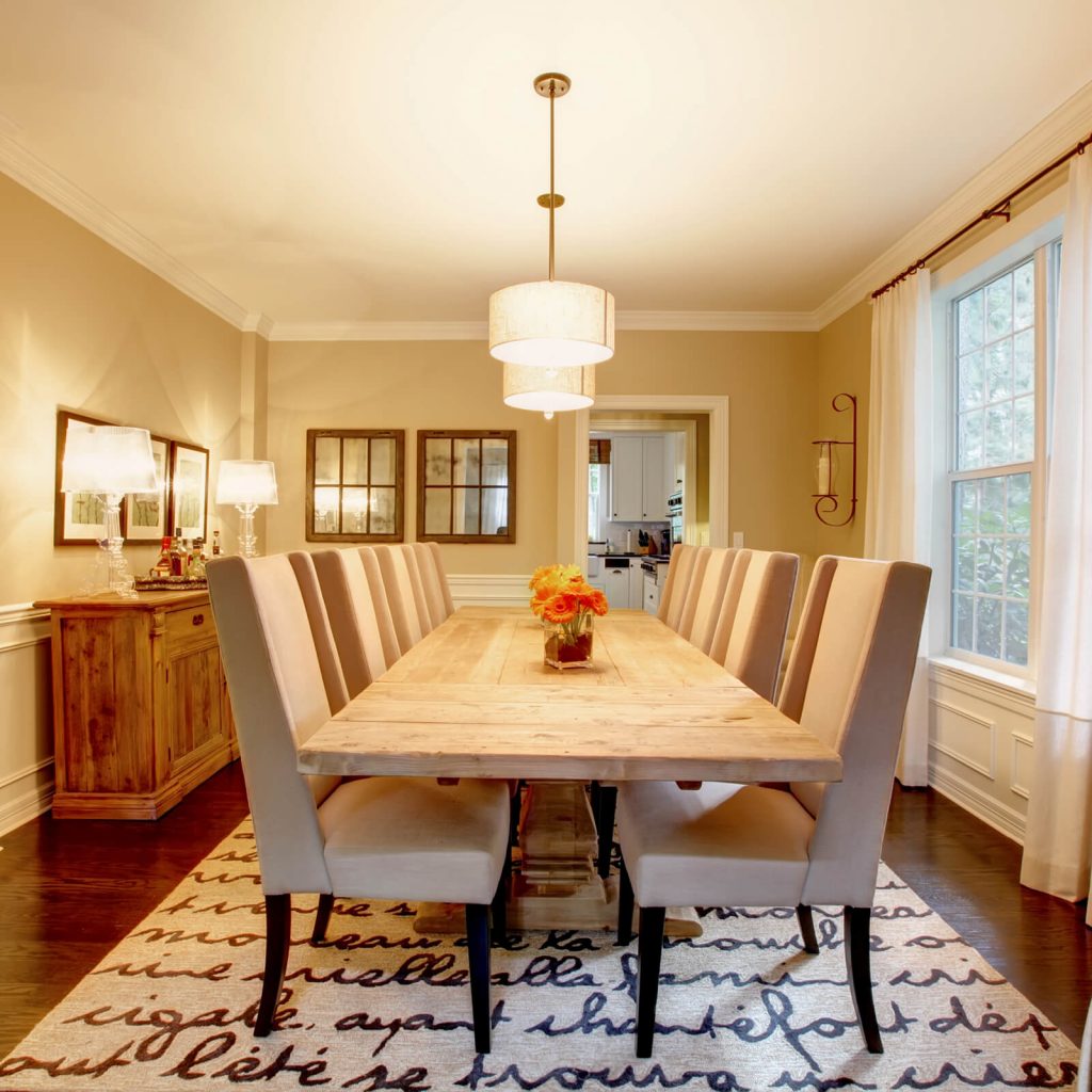 Dining room interior | Tom January Floors