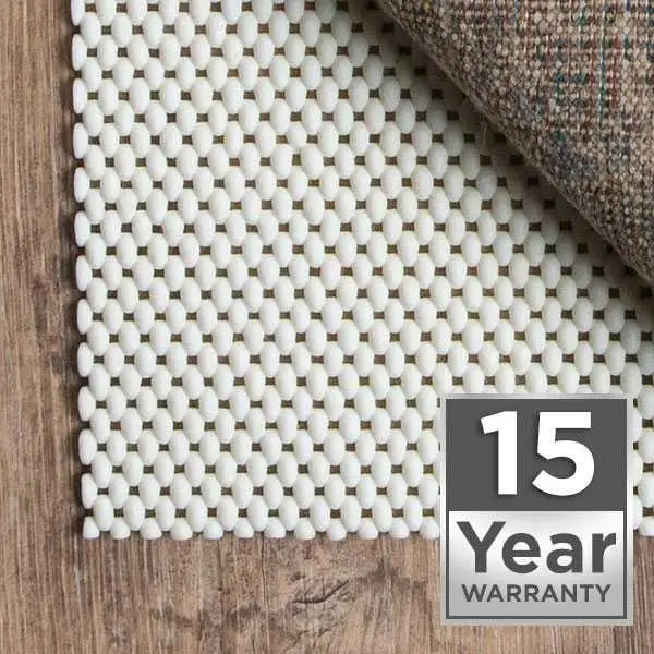 15-year-warranty-area-rug-pad | Tom January Floors