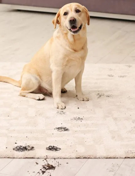 dog-stainonrug Area rug care | Tom January Floors