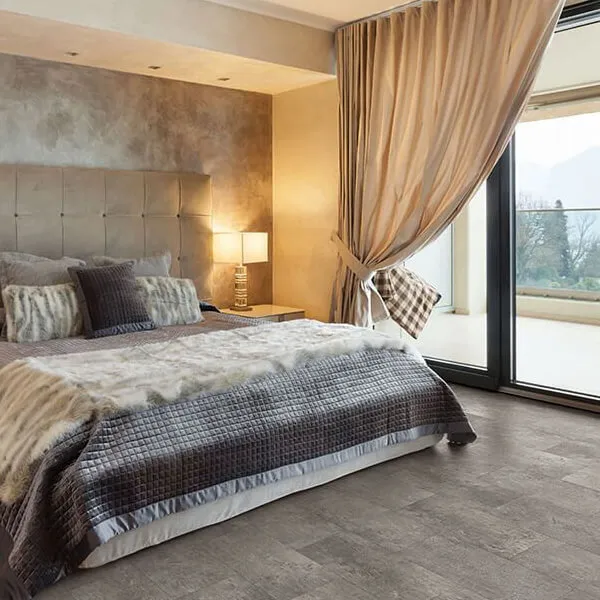 Bedroom Vinyl flooring | Tom January Floors