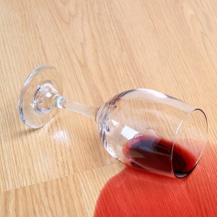 Red wine spill on Laminate flooring | Tom January Floors